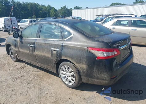 2015 Nissan Sentra Fe+ S/S/Sl/Sr/Sv from USA, damaged, VIN 3N1AB7APXFY261589